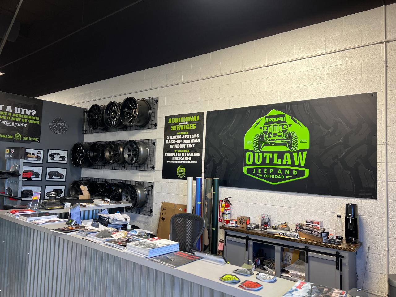 Inside the shop — Outlaw Jeep and Truck