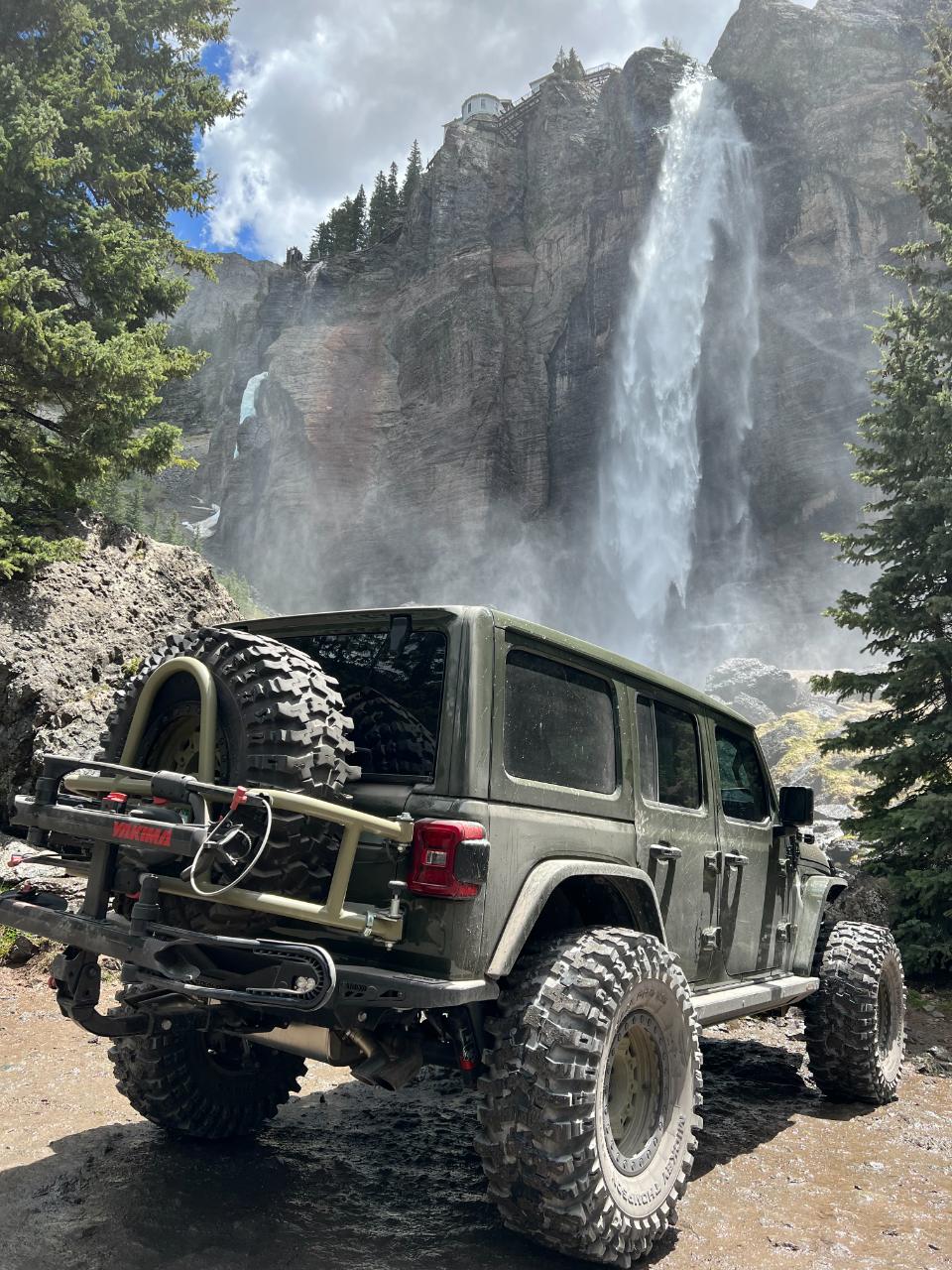 Bridal Veil Falls, Telluride — Outlaw Jeep and Truck