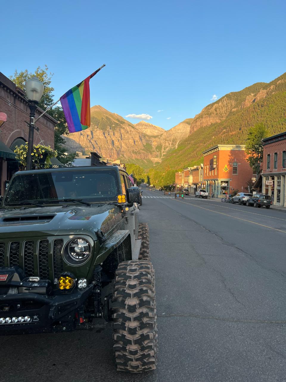 Downtown Telluride — Outlaw Jeep and Truck